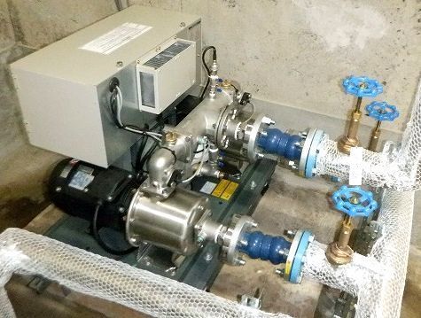マンション給水ポンプ取替工事（札幌） - 札幌マンション設備修繕工事店